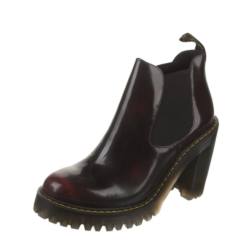 Dr. Martens Patent Leather Chelsea Boots